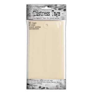 Tim Holtz Distress Mixed Media Heavystock Tags #8 (20pcs)