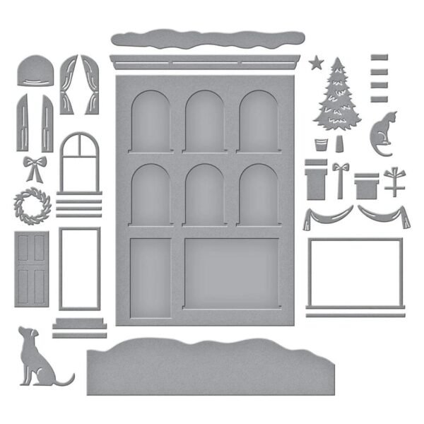 Spellbinders City Holiday Etched Dies City Holiday - Bild 2