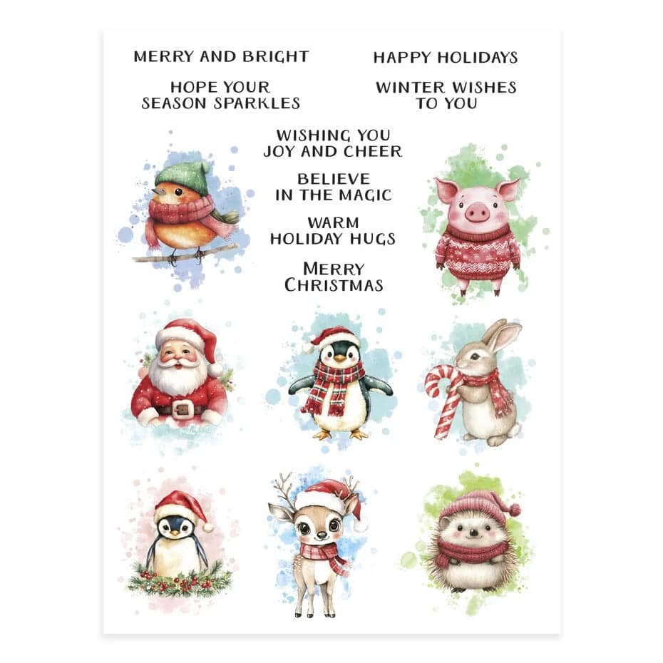 Spellbinders Holiday Magic Rub-On Sheets Holiday Magic - Bild 2