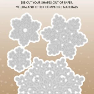 Studio Light Cutting die Christmas Essentials Snowflakes Christmas