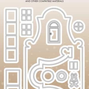 Studio Light Cutting die Christmas Essentials Gable House