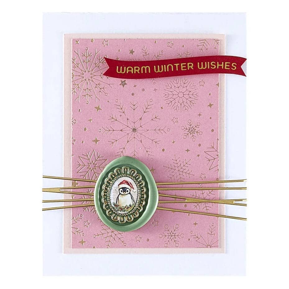 Spellbinders Holiday Magic Wax Seal Stamps 2 Pack Frames - Bild 3