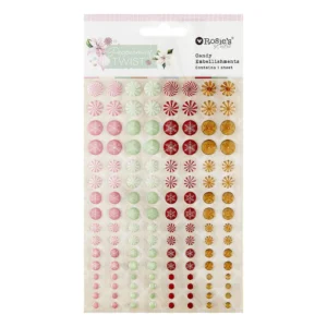 Spellbinders Peppermint Twist Candy Embellishments