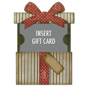 Sizzix Thinlits Die by Tim Holtz Gift Card Package (6pcs)