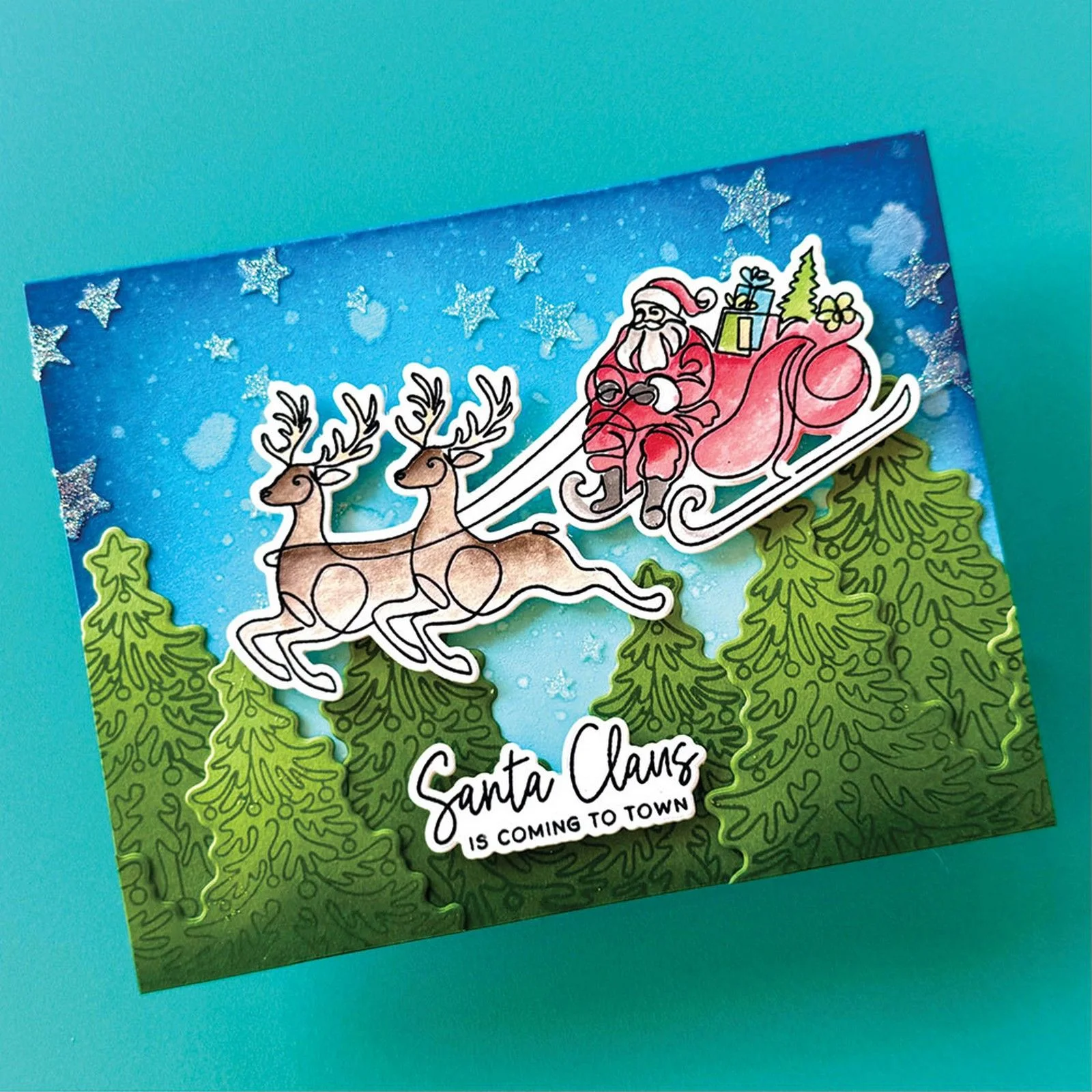 Ranger Simon Hurley Create Photopolymer Stamps Ho Ho Ho - Bild 2