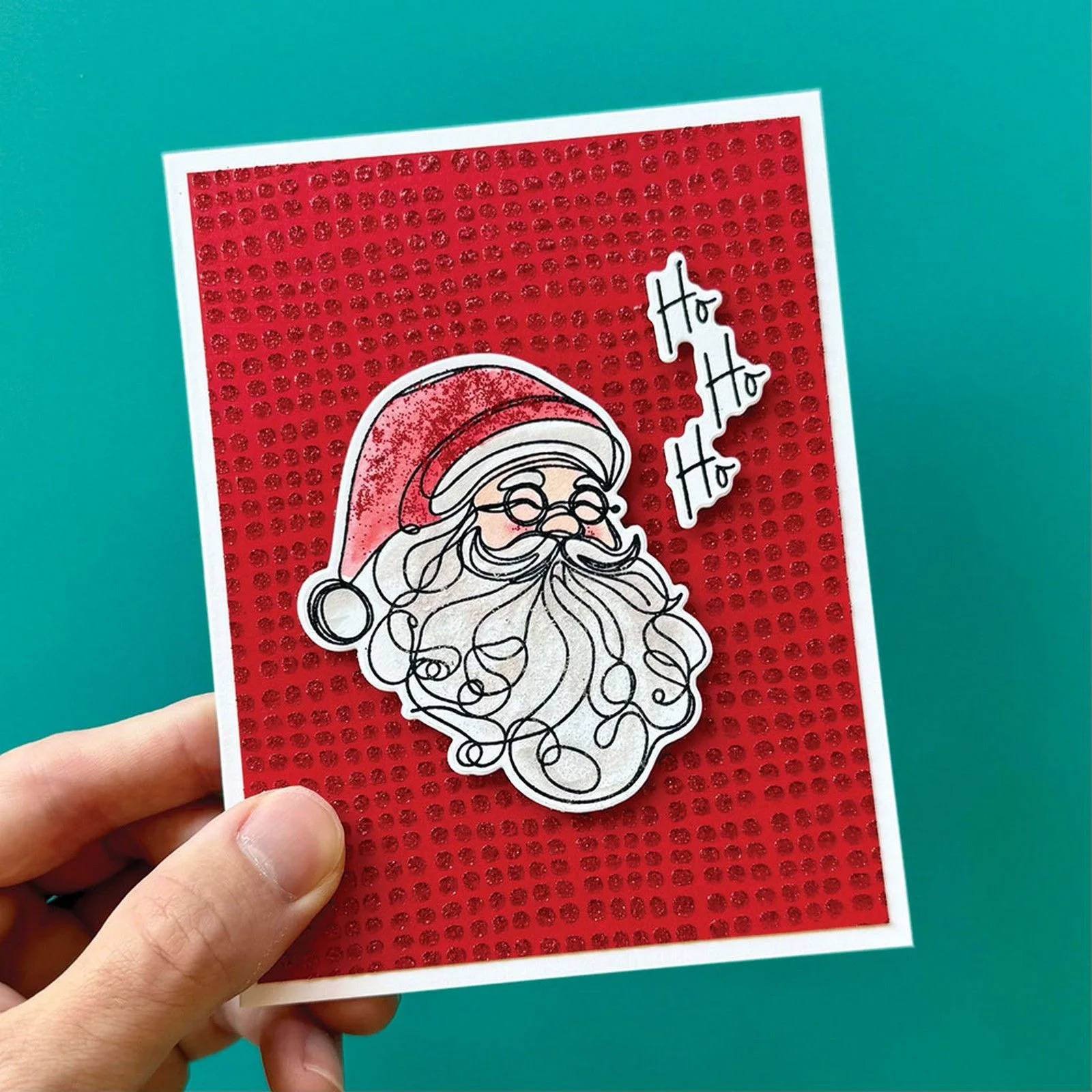 Ranger Simon Hurley Create Photopolymer Stamps Ho Ho Ho - Bild 3