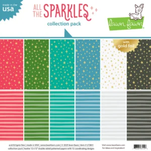 Lawn Fawn All The Sparkles 12x12 Inch Collection Pack