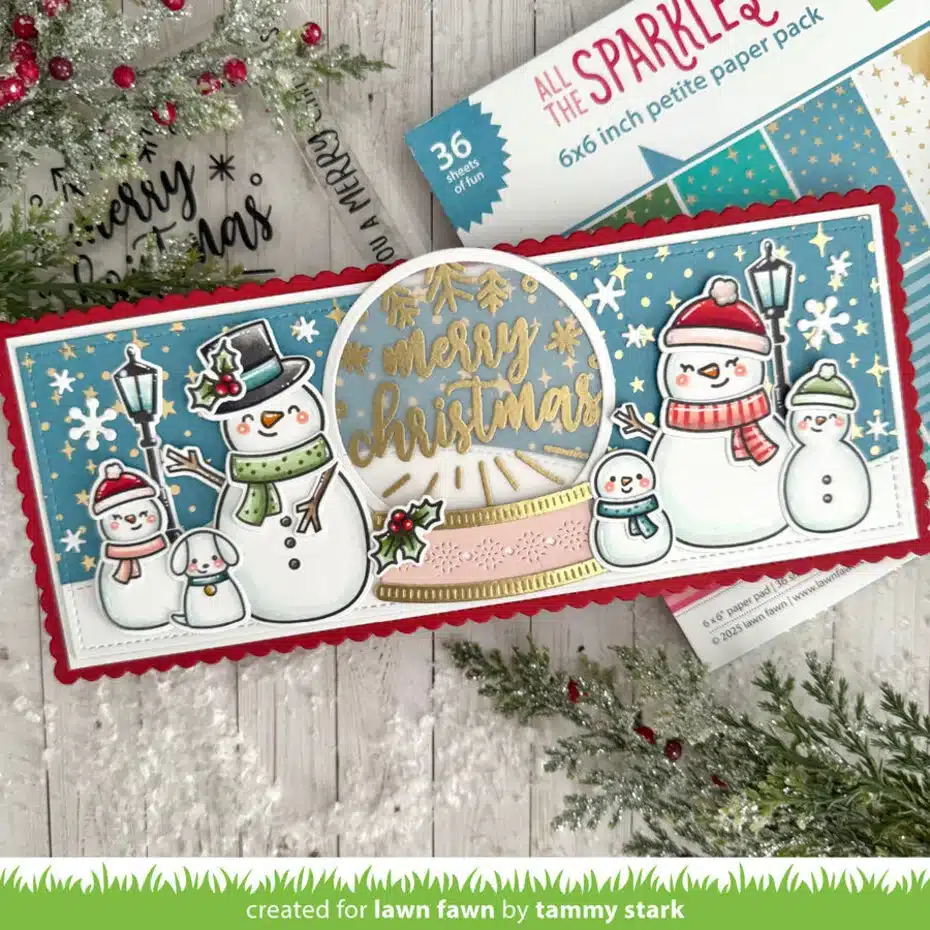 Lawn Fawn Stamps Big Messages Christmas - Bild 3