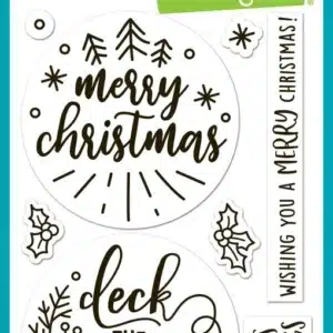 Lawn Fawn Stamps Big Messages Christmas