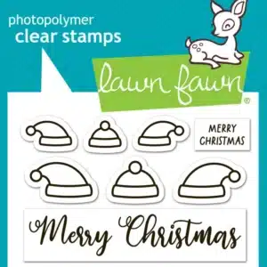 Lawn Fawn Clear Stamps All The Santa Hats