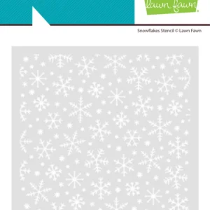 Lawn Fawn Snowflakes Lawn Clippings Stencil