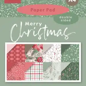 Marianne Design Paper Pad A4 Merry Christmas