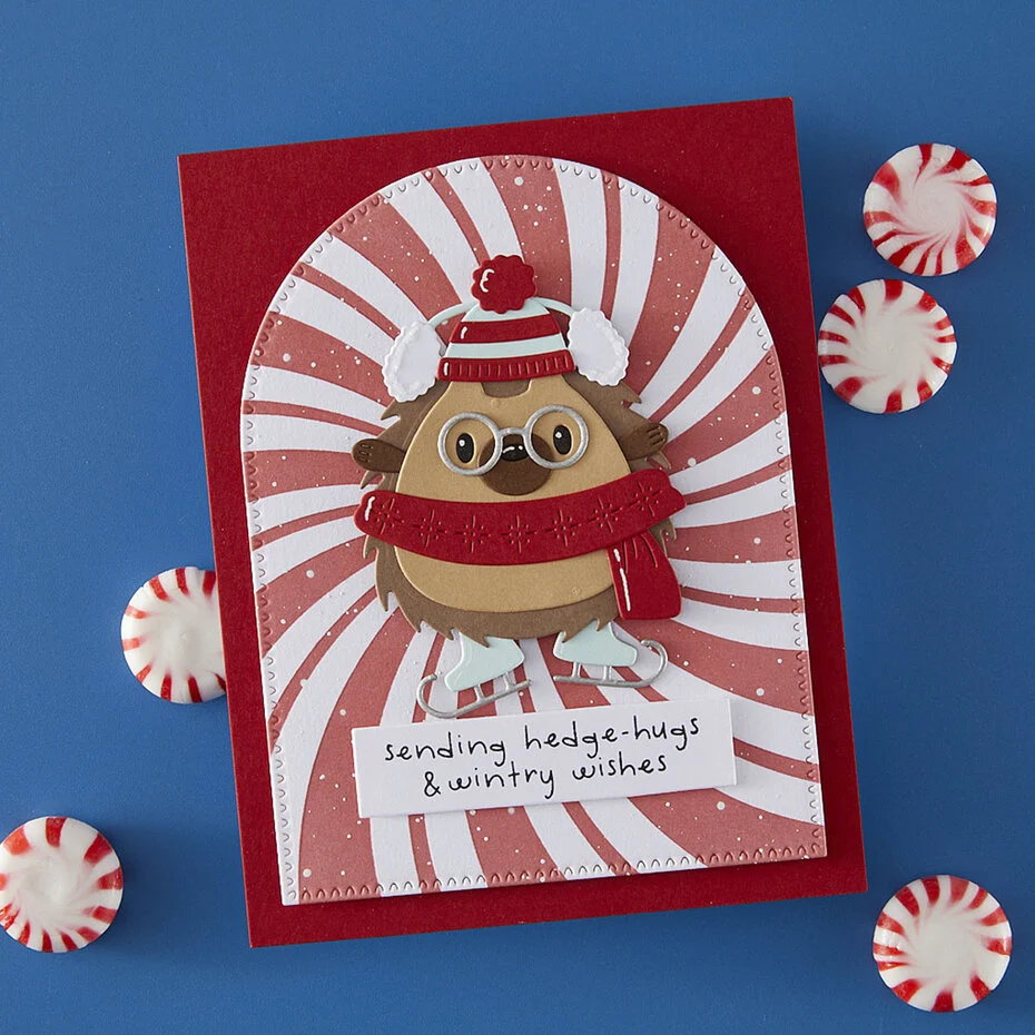 Spellbinders Merry Mischief Clear Stamp & Die Set Hedge-Hugs - Bild 3