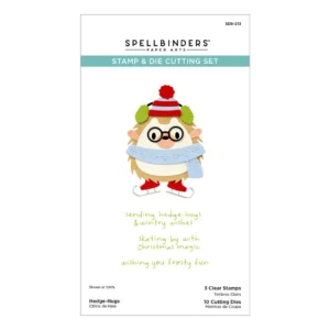 Spellbinders Merry Mischief Clear Stamp & Die Set Hedge-Hugs