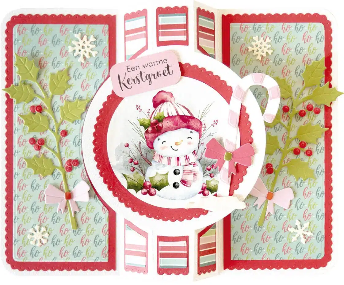 Marianne Design Decoupage A4 Sheet Merry Snowmen - Bild 3