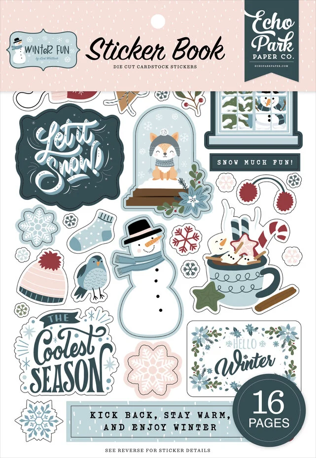 Echo Park Winter Fun Sticker Book