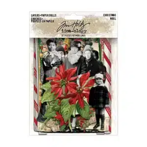 Tim Holtz Idea-ology Christmas 2025 Layers + Paper Dolls Christmas Noel